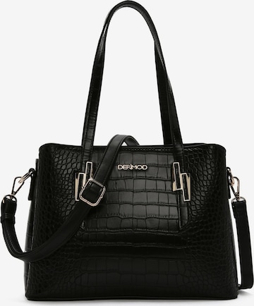 Borsa a mano di Derimod in nero: frontale