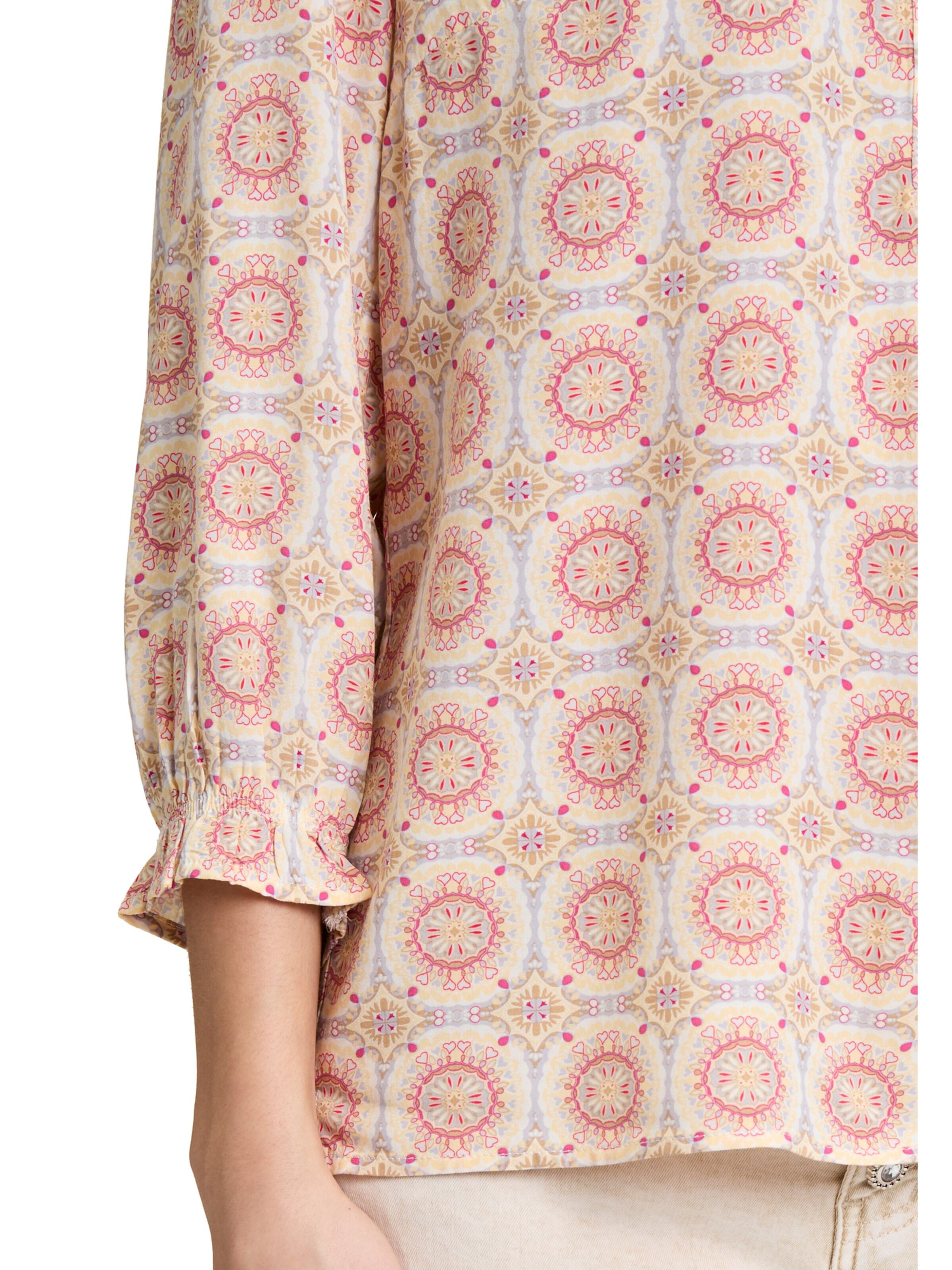 Cartoon Blouse in Wit