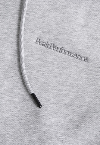 Sweat-shirt PEAK PERFORMANCE en gris