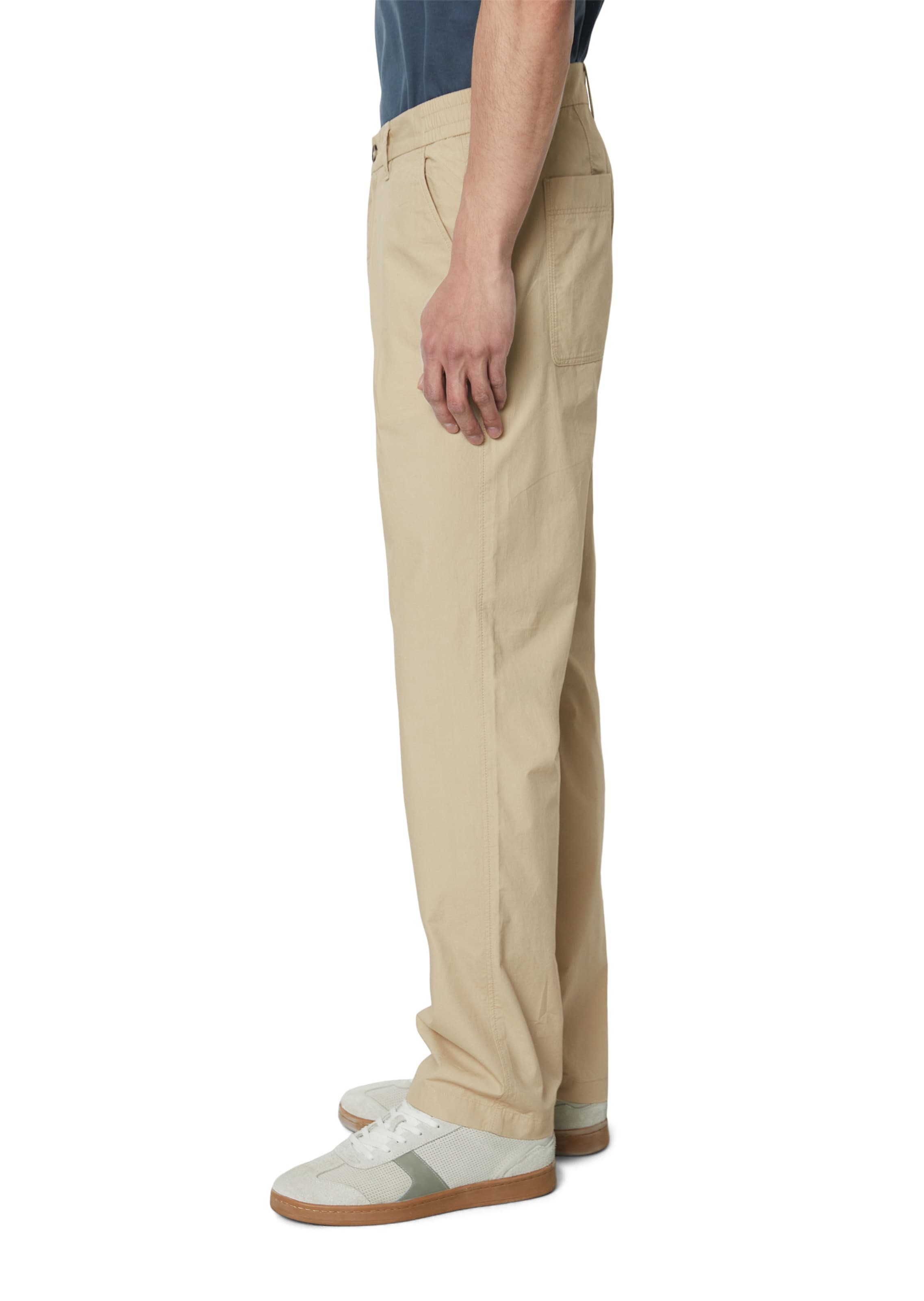 Marc O'Polo Regular Chino trousers 'Bunkris' in Beige