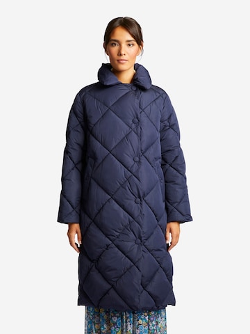 Rich & Royal Zimní kabát – modrá: přední strana