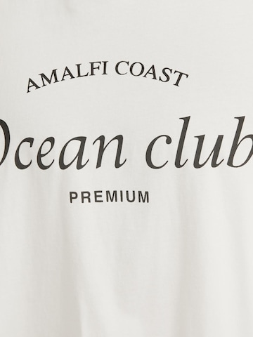 JACK & JONES Тениска 'Ocean Club' в бежово
