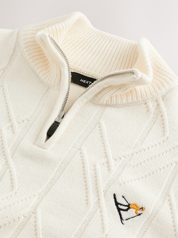 smėlio Next Megztinis 'Christmas Ski'