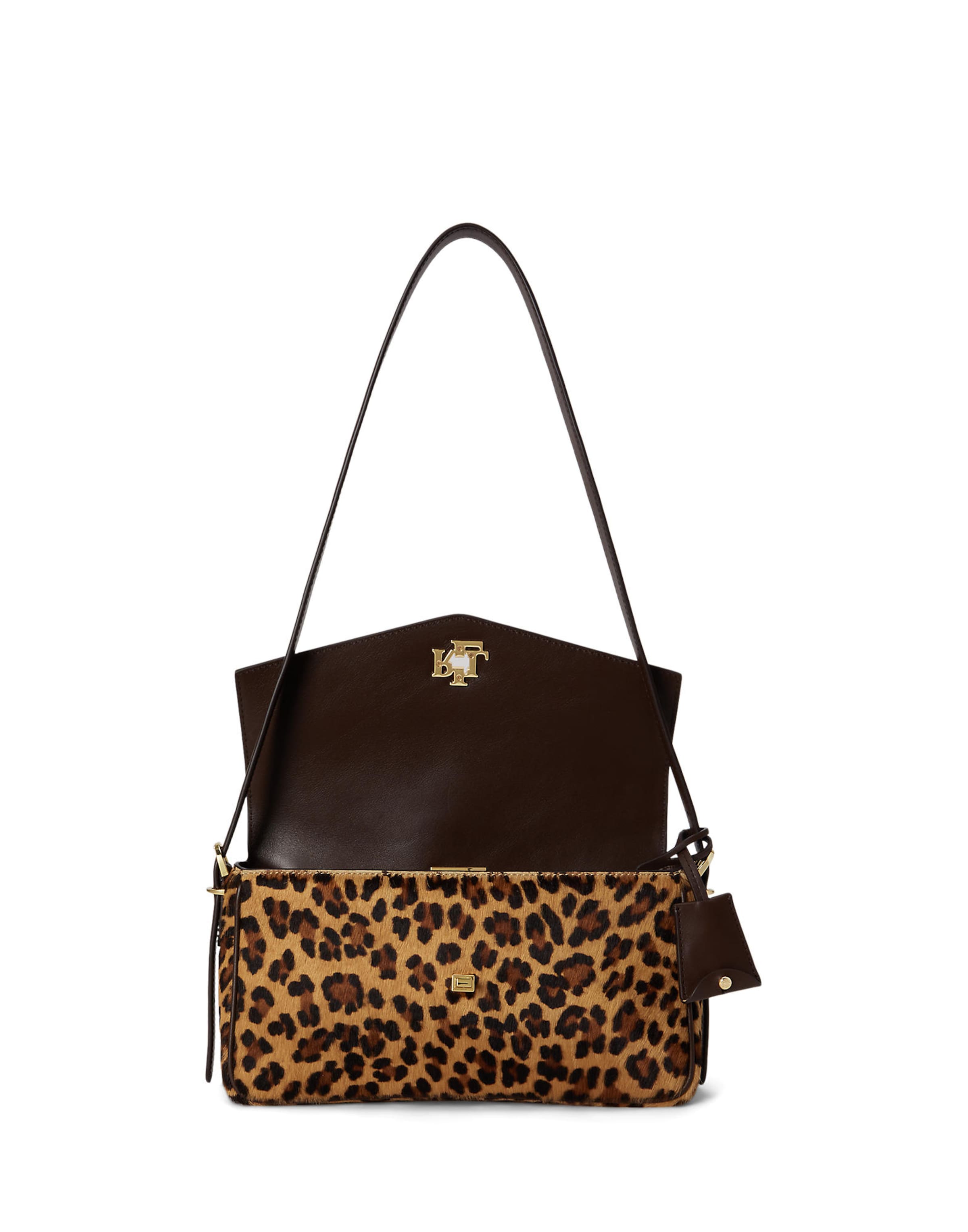 Lauren Ralph Lauren - Bolso de hombro 'FARH' en marrón