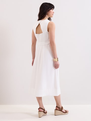Phase Eight Kleid 'Marta' in Weiß: Rückseite