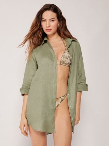 CALZEDONIA Bluse in Grün