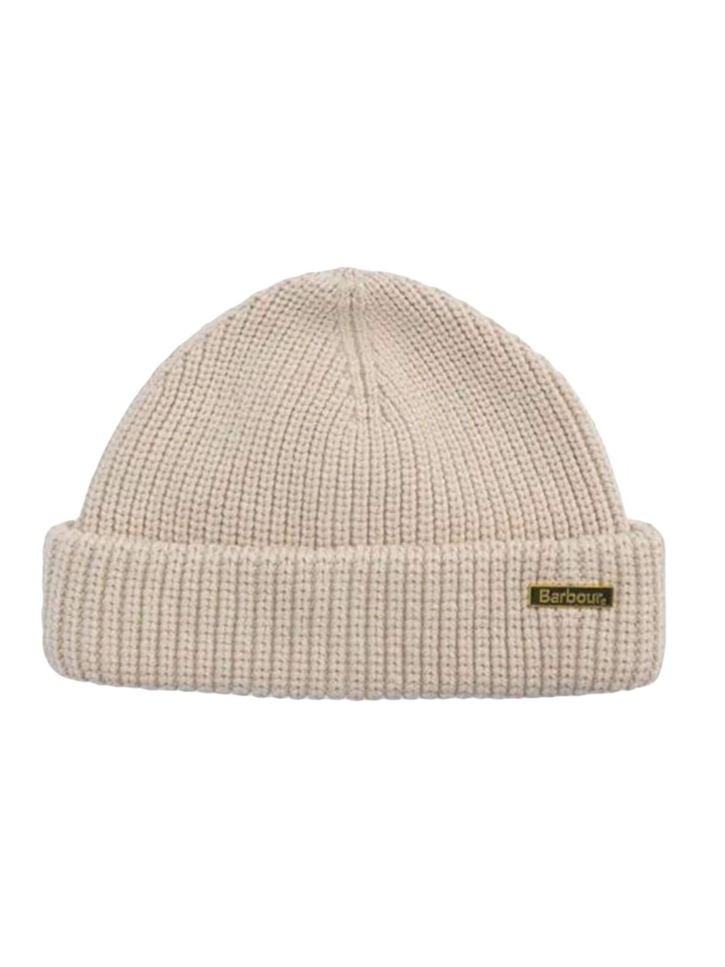 Barbour Bonnet 'Mosely Beanie Mist' en 54-64 en gris, Vue avec produit