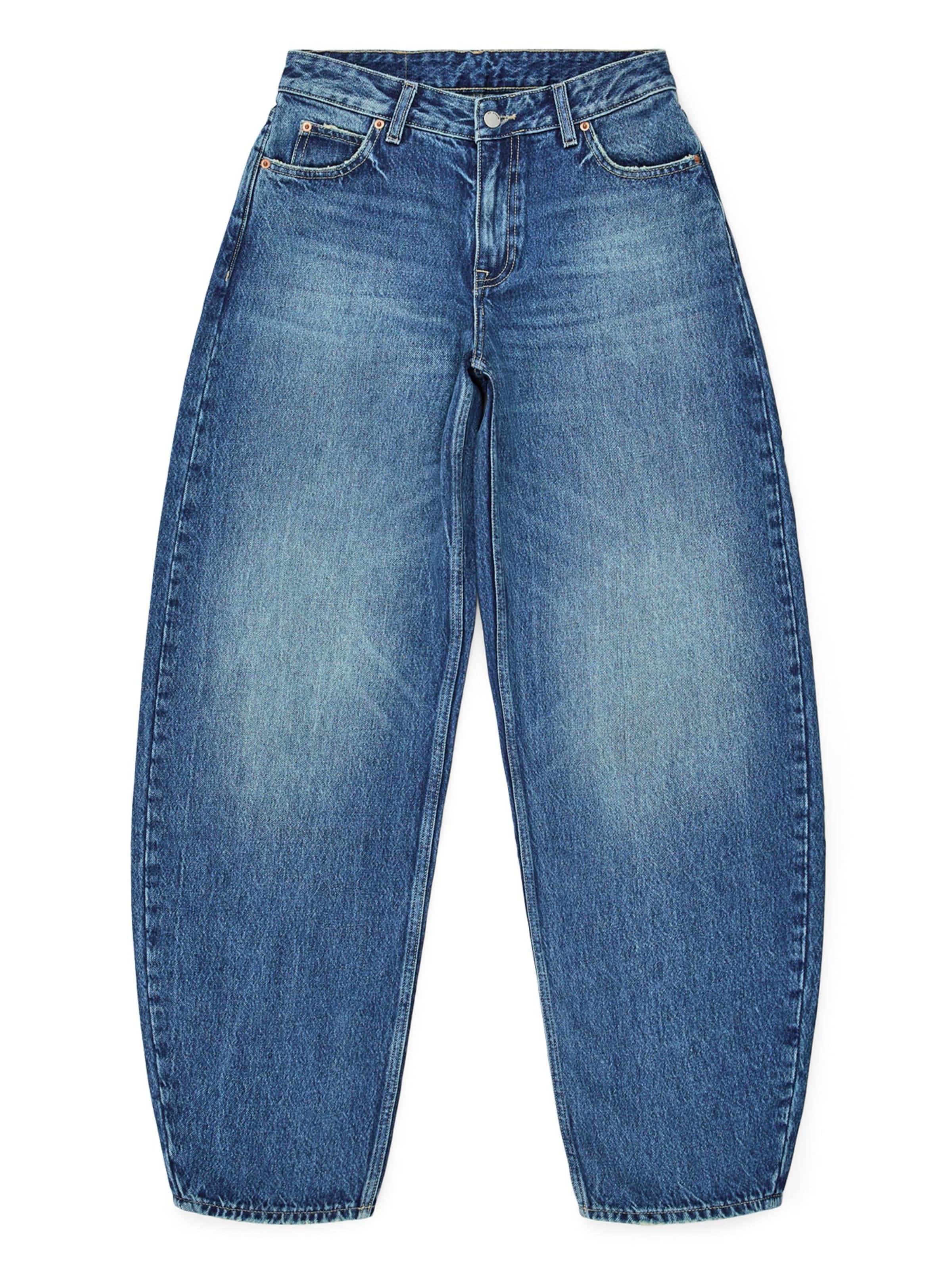 Dr. Denim Jeans 'Nanci Mid Barrel Jeans'‌‌‌‌ in Blau: Vorderseite