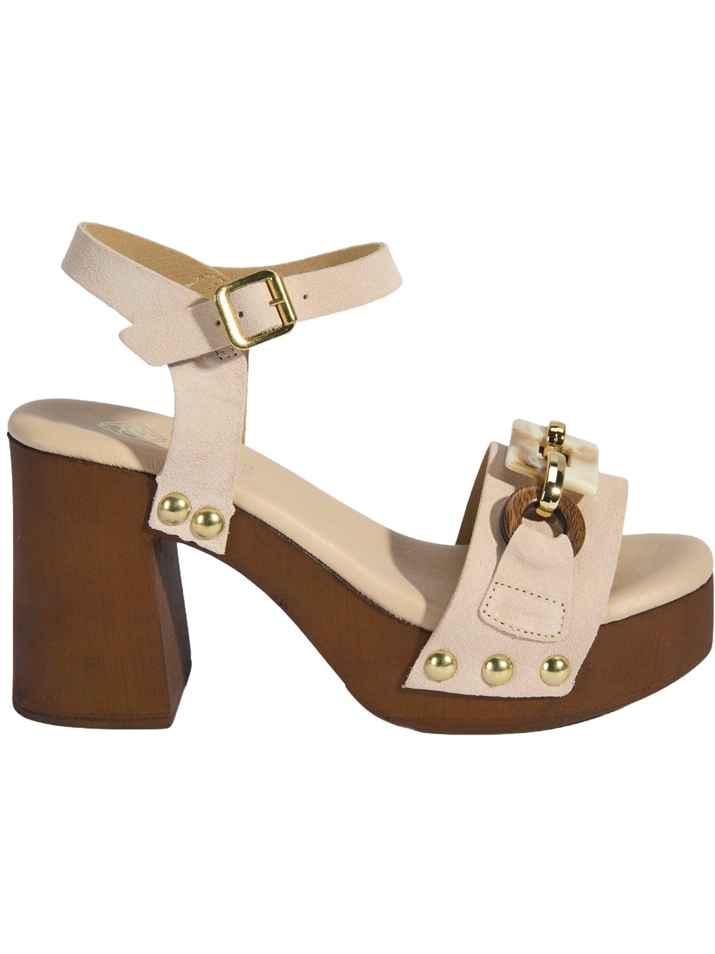 Desa Sandal 'Plateau-Sandalen' in Beige