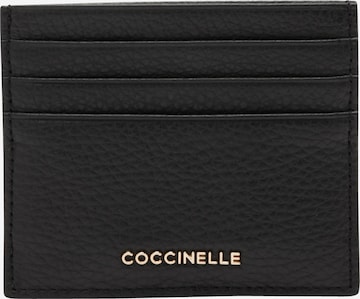 Coccinelle Case in Black: front