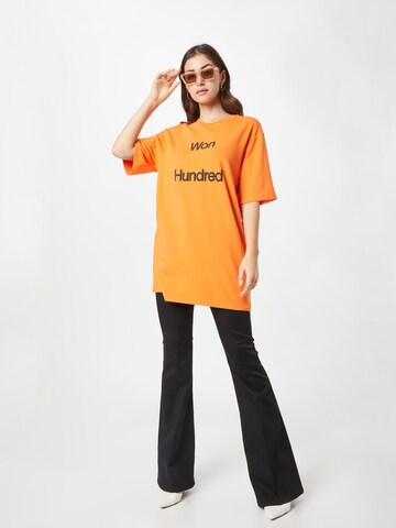 Won Hundred T-Shirt 'Talinn' in Orange