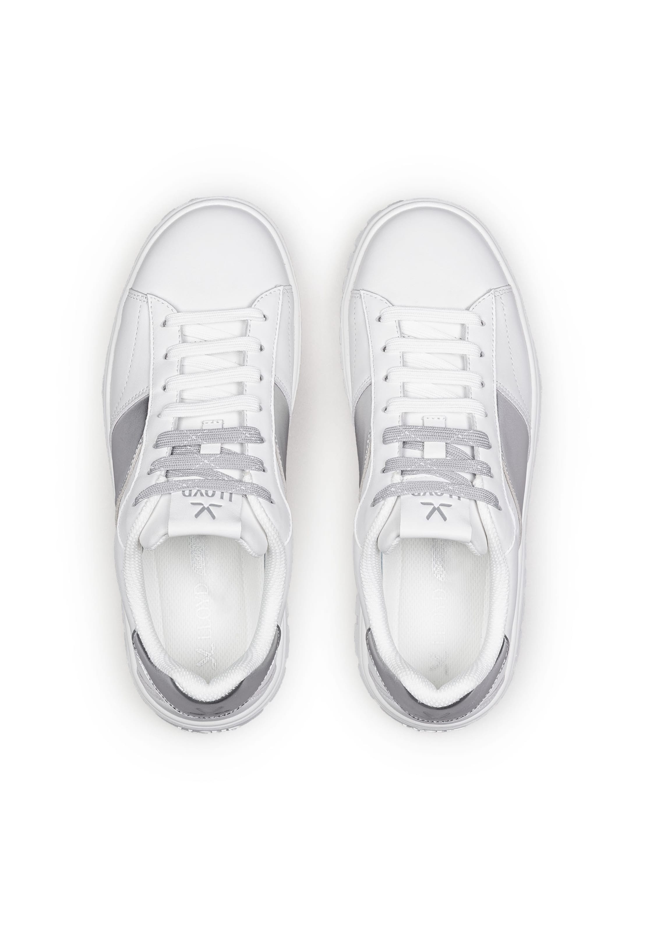 Baskets basses 'TORO WAY' LLOYD en argent