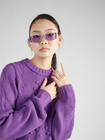Noisy may Sweater 'GINI' in Purple