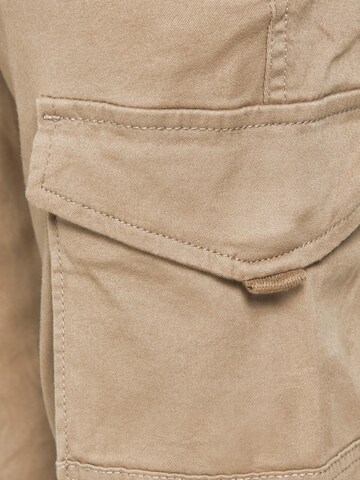 Jack & Jones Junior Zwężany krój Spodnie 'Paul' w kolorze brązowy