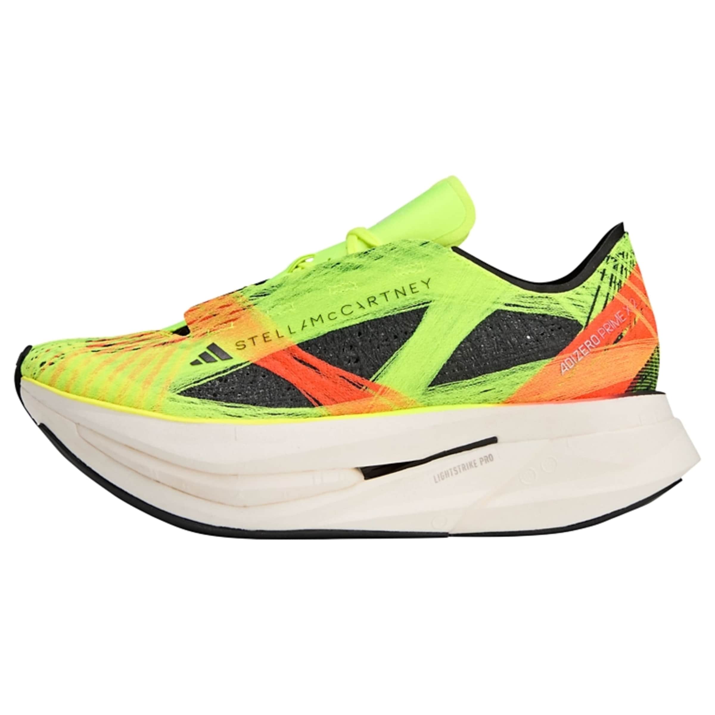 ADIDAS BY STELLA MCCARTNEY - Zapatillas de running 'Prime x 2.0' en amarillo: frente