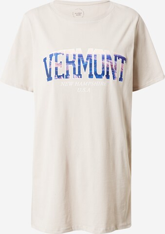 T-shirt 'VERMONT' River Island en beige : devant