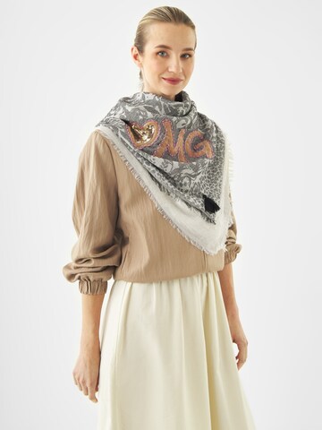 Foulard CODELLO en gris : devant