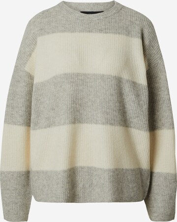 VERO MODA - Jersey 'Natahlie' en gris: frente