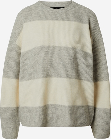 VERO MODA Sweater 'Natahlie' in Grey: front