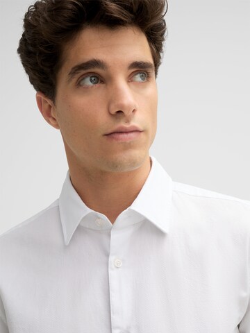 STRELLSON Regular fit Button Up Shirt 'Stan' in White