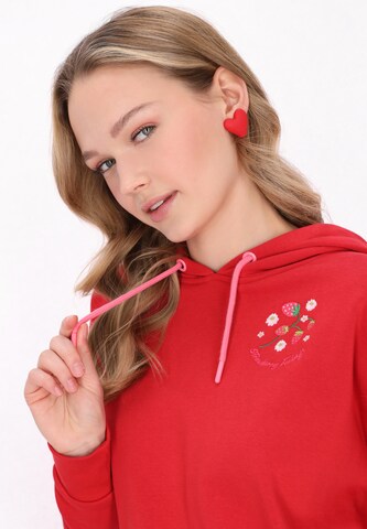 MYMO Sweatshirt 'Back To School' in Red