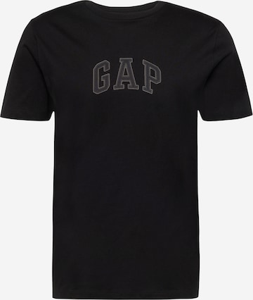 Tricou de la GAP pe negru: față