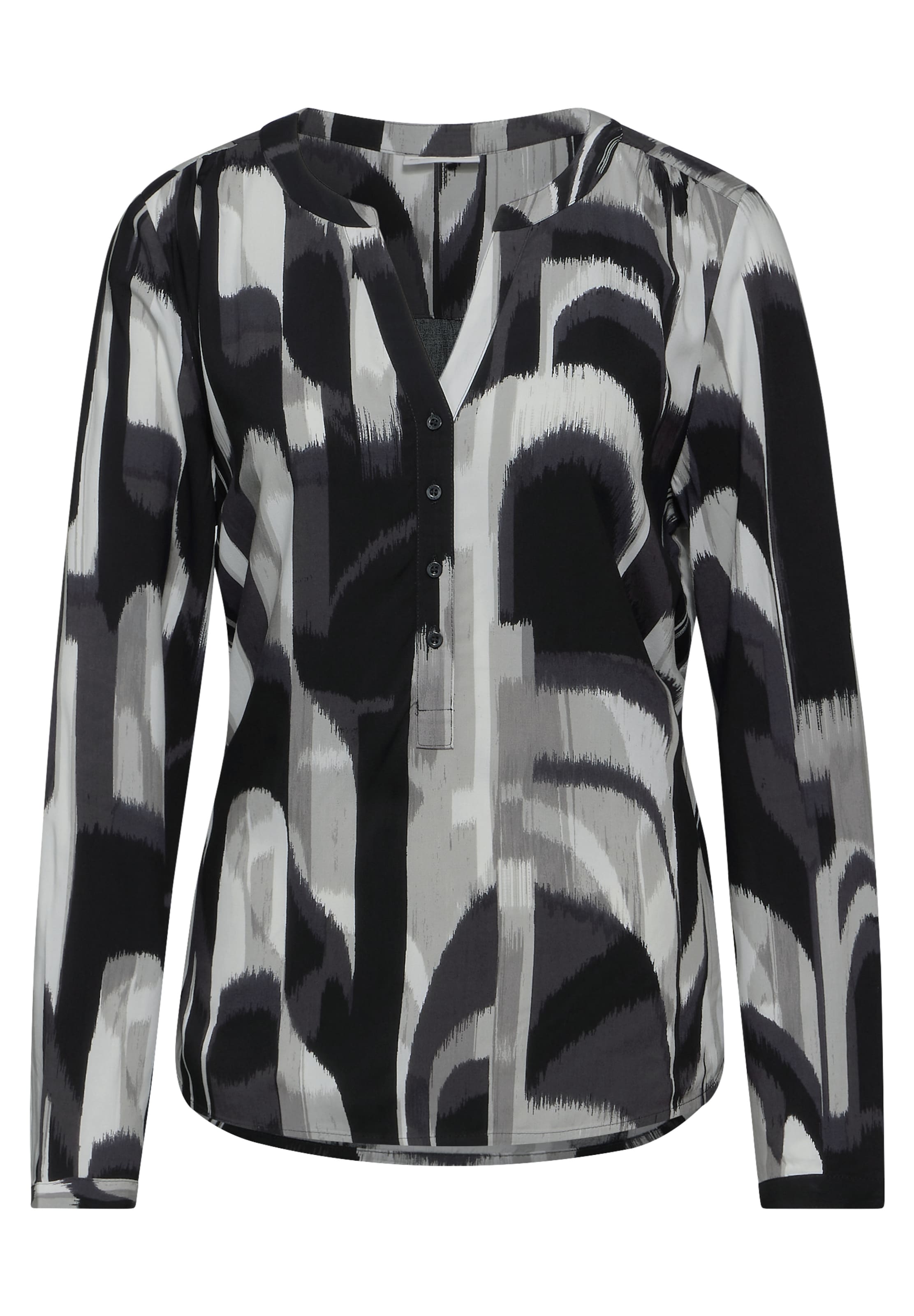 STREET ONE Bluse in Schwarz: Vorderseite