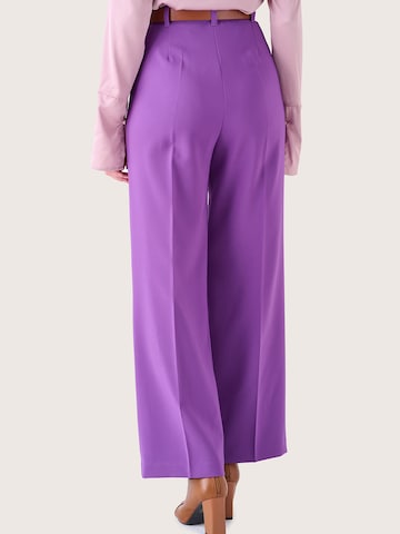 Camomilla Regular Bügelfaltenhose in Lila