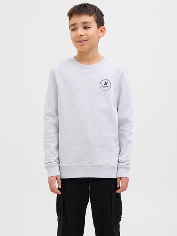 Sweat Jack & Jones Junior en gris : devant