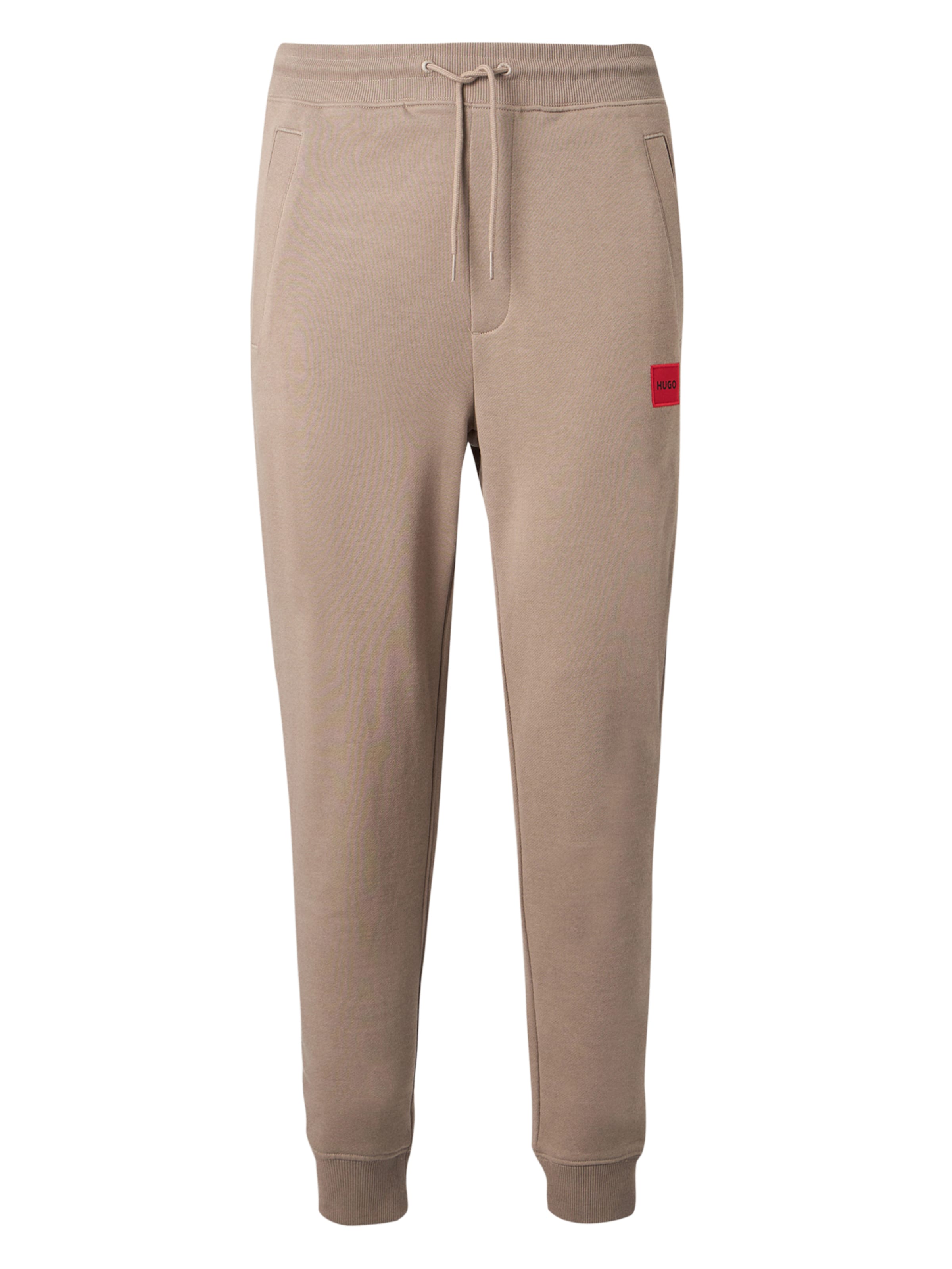 HUGO Slimfit Nadrág 'Doak212' - barna: elől