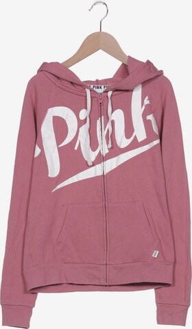 Victoria's Secret Sweatshirt & Zip-Up Hoodie in S in Pink: front