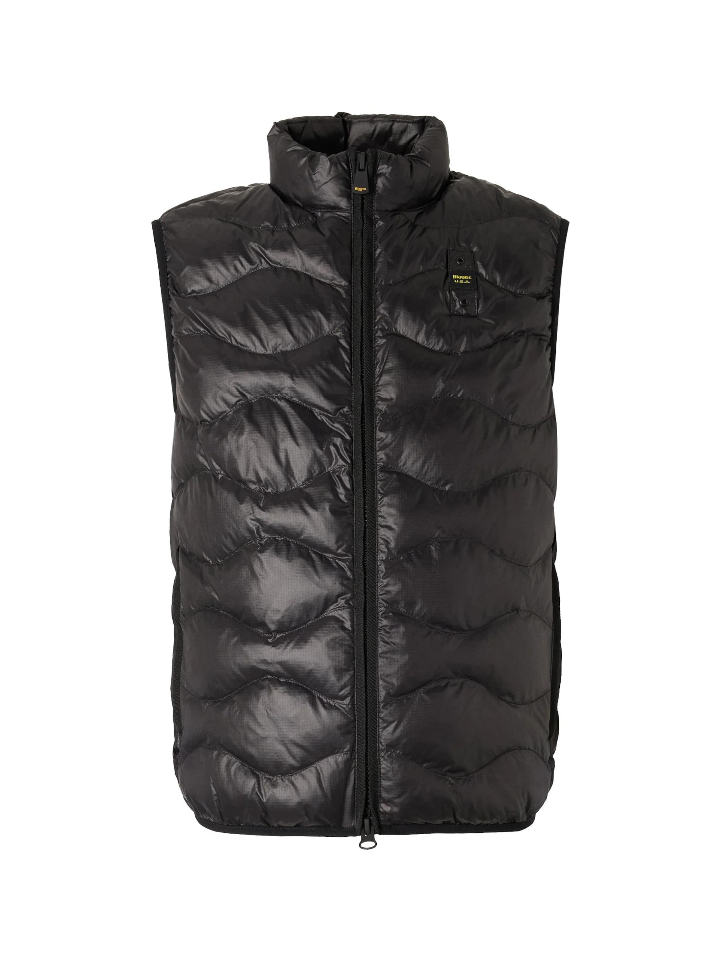 Blauer - Chaleco 'Danny' en negro: frente