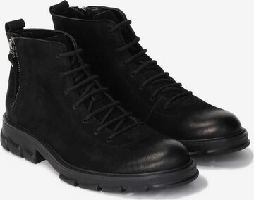 Kazar Lace-Up Boots in Black