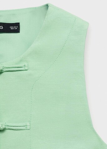 MANGO Weste 'Laguna' in Grün