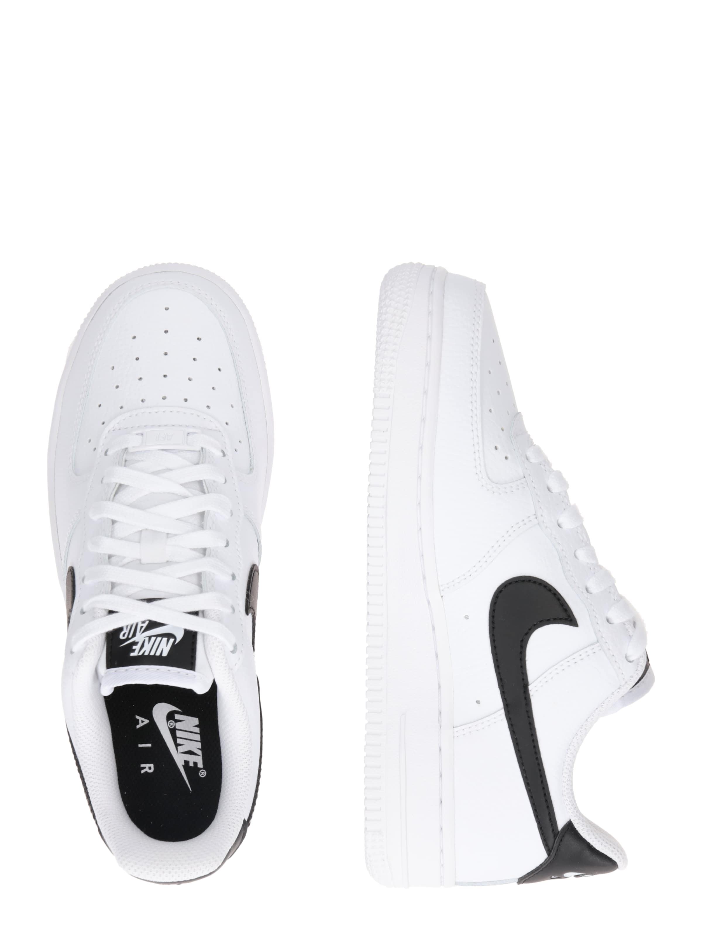 Nike Sportswear Madalad ketsid 'AIR FORCE 1 07', värv valge