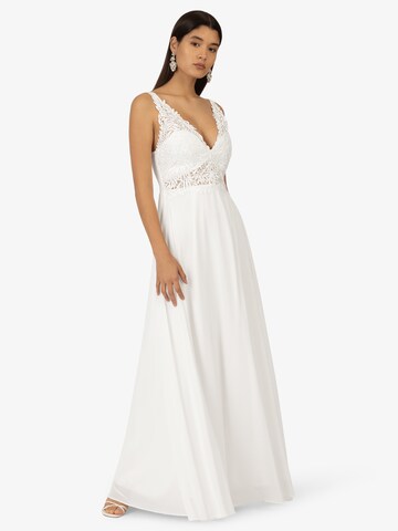 Robe de soirée Kraimod en blanc