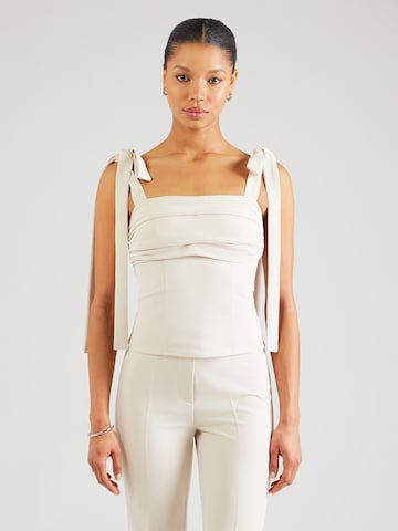 millane - Top em bege: frente