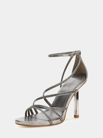 GUESS Strap Sandals 'Axen' in Silver