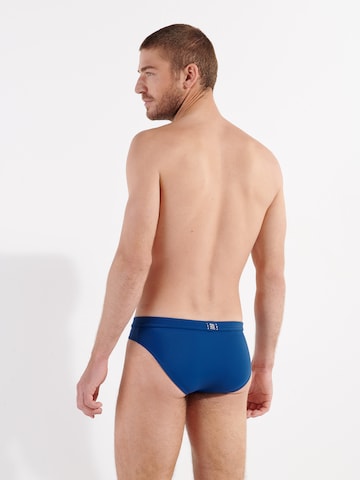 HOM Swim Trunks ' Nautical Cup ' in Blue