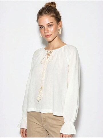 Bianco Lucci Bluse 'Blusen'‌‌‌‌‌‌‌ in Braun