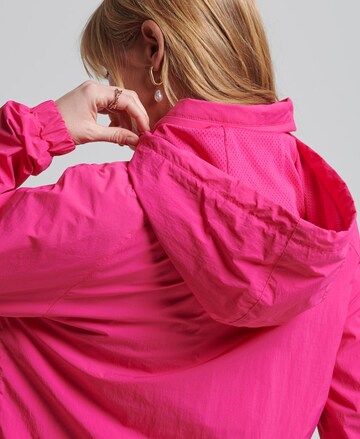 Superdry Athletic Jacket in Pink