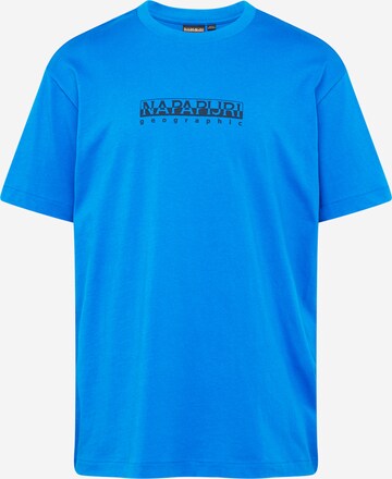 NAPAPIJRI Shirt in Blue: front