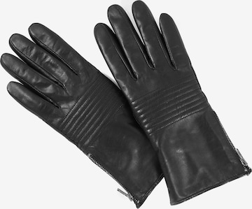 Gants 'Mila' MARKBERG en noir : devant