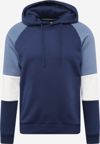 Sweat-shirt BLEND en bleu : devant