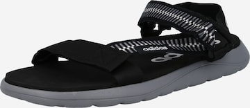 ADIDAS PERFORMANCE Sandals in Black: front