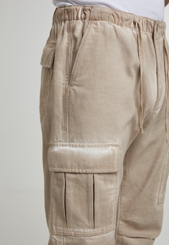 2Y Premium Loosefit Cargobroek 'Lunas' in Beige
