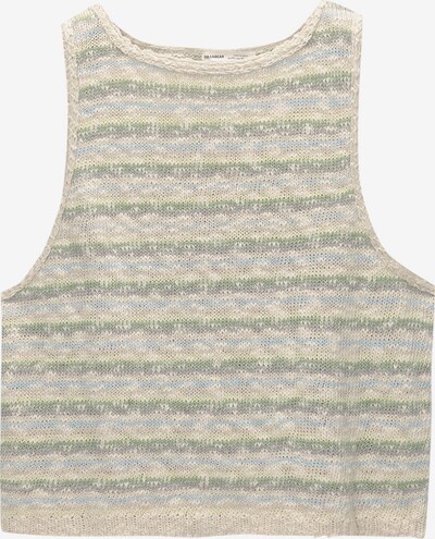 Top in maglia Pull&Bear di colore beige / blu chiaro / verde chiaro / lilla scuro, Visualizzazione prodotti