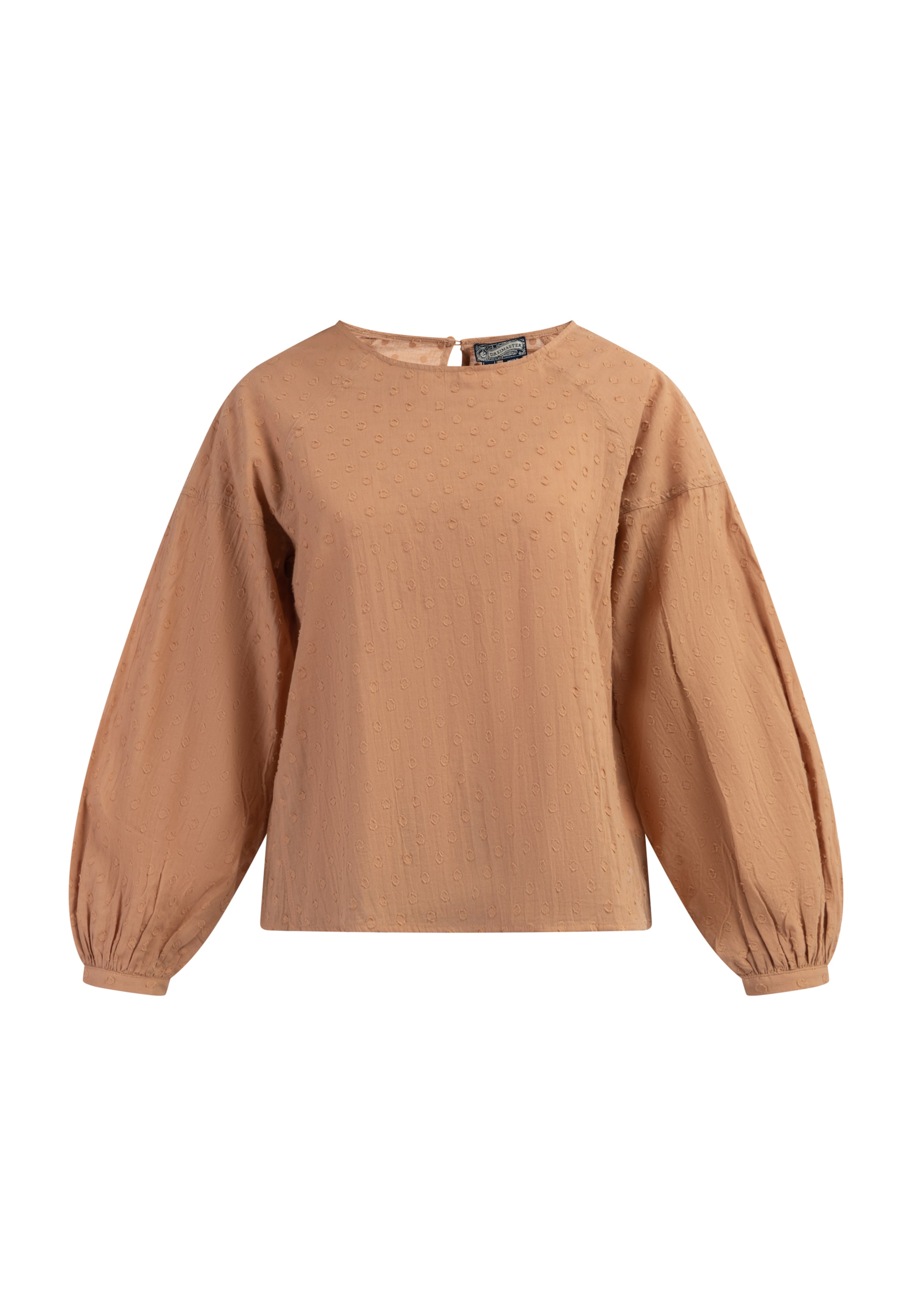 DreiMaster Vintage Blus 'Abrel' i brun: framsida