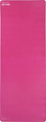 With Every Atom Mat in Pink: front