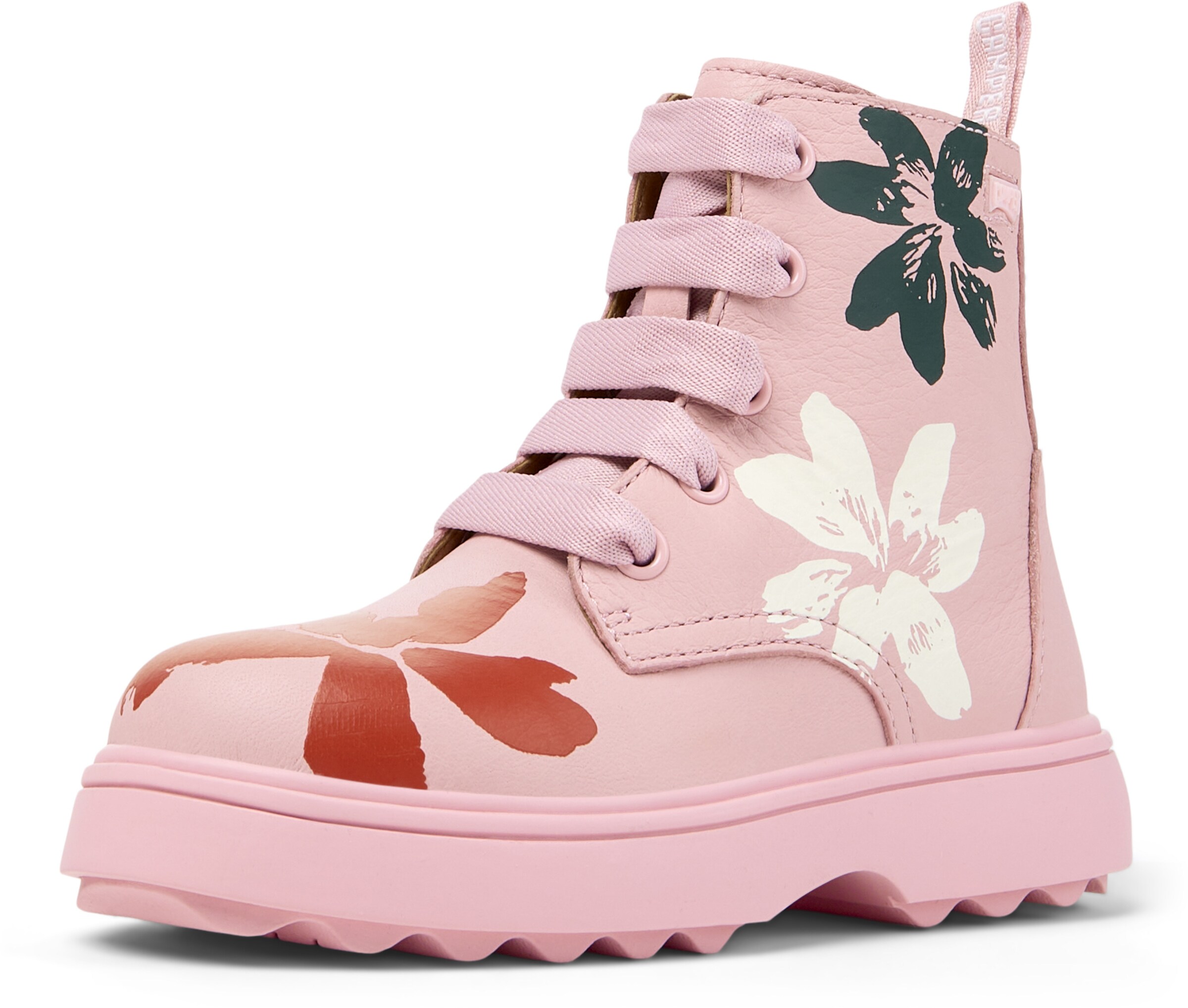 Stivale 'Norte Twins' di CAMPER in rosa: frontale